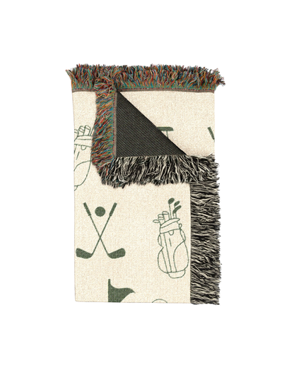 Born To Golf Throw Blanket