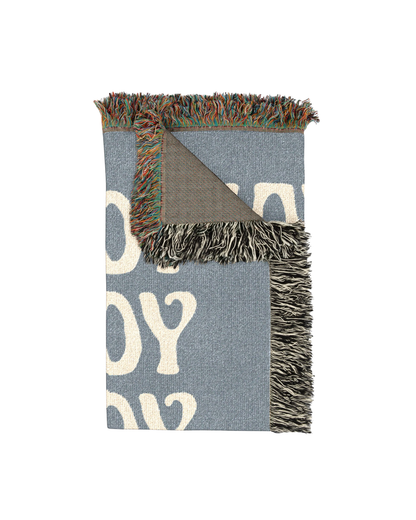 Howdy Throw Blanket – Blue