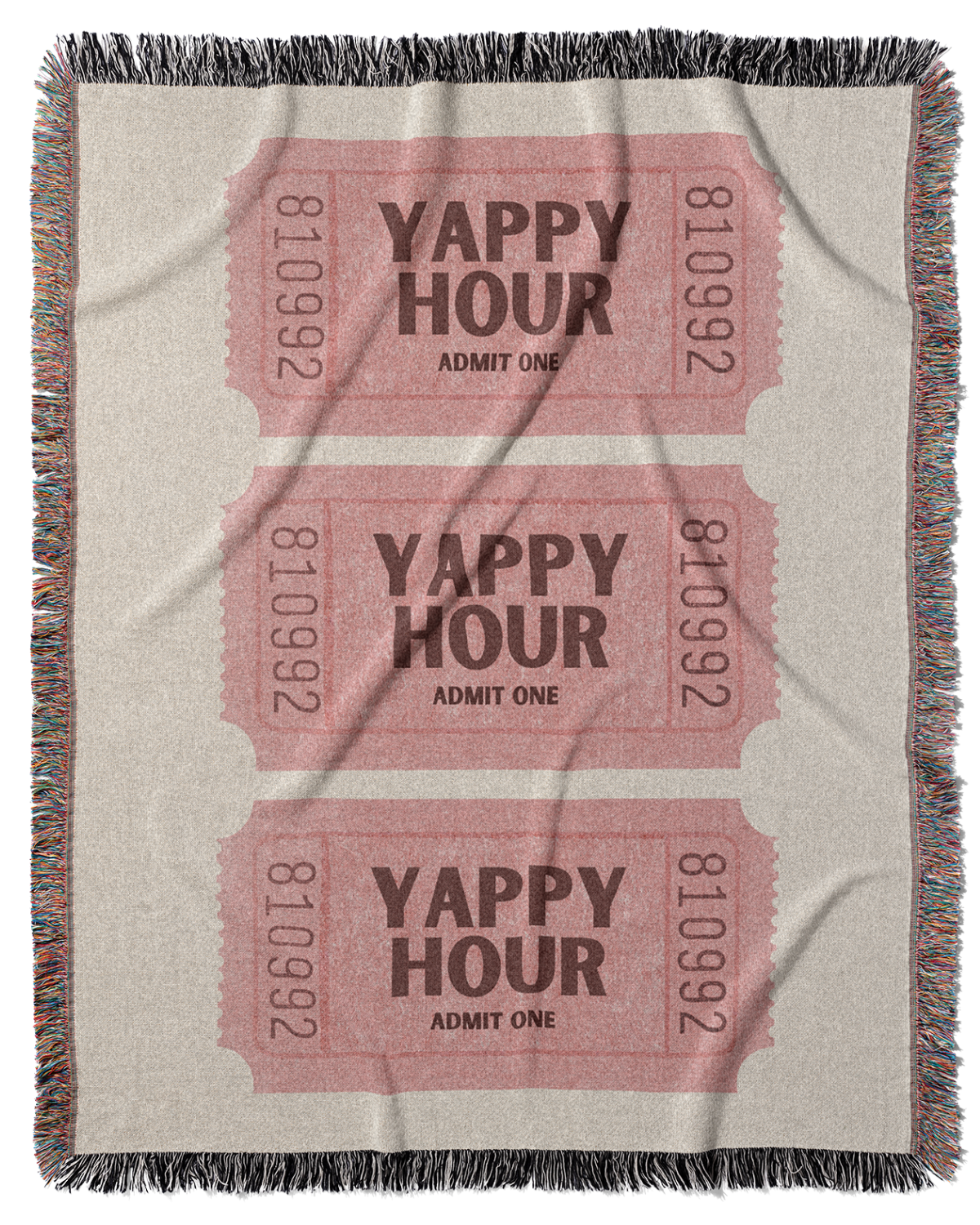 Yappy Hour Throw Blanket