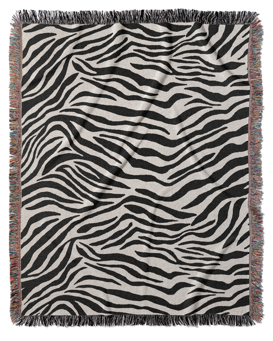 Zebra Throw Blanket