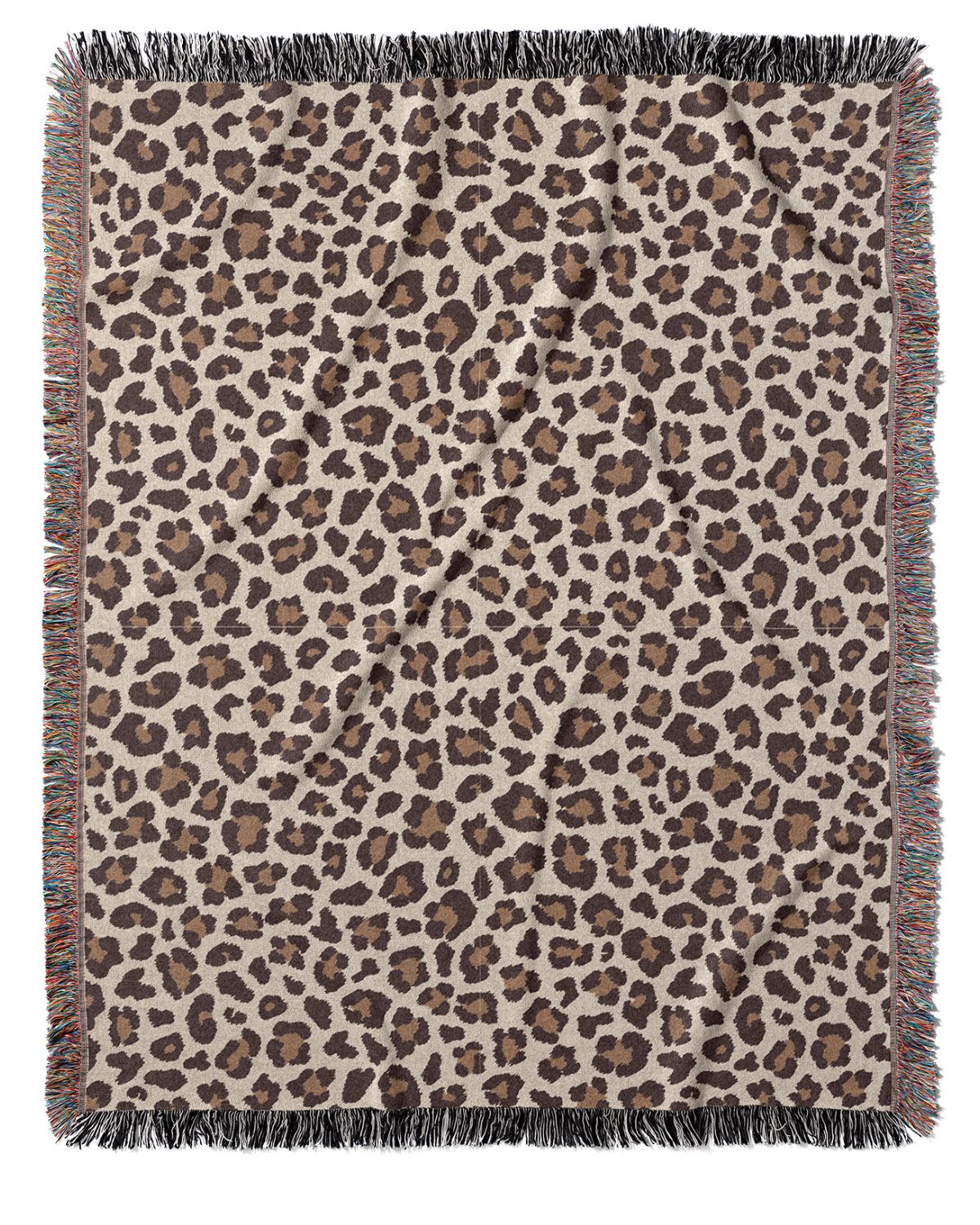 Leopard Print Throw Blanket