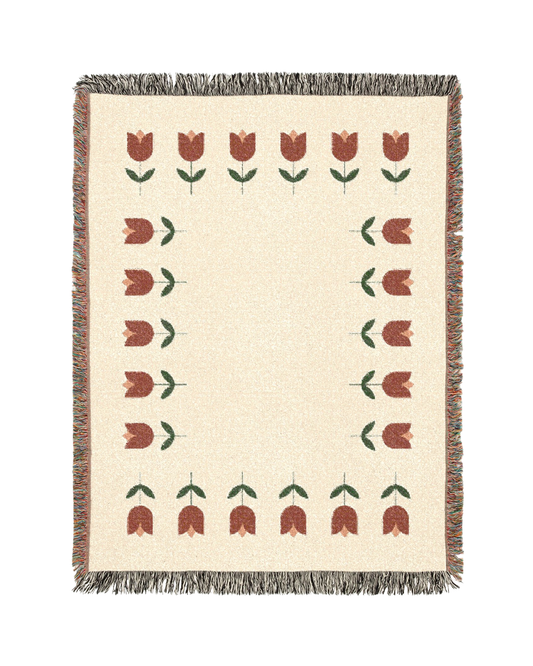 Tulip Throw Blanket