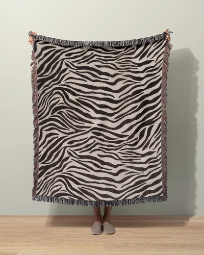 Zebra Throw Blanket