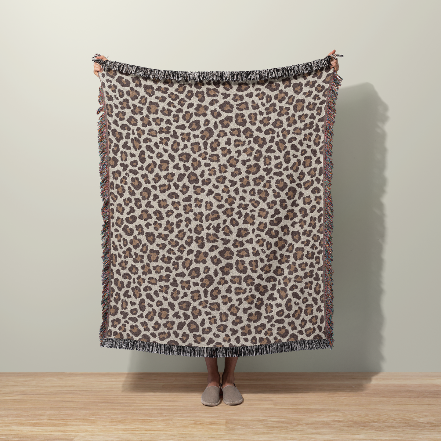 Leopard Print Throw Blanket