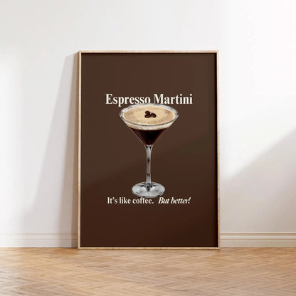 Espresso Martini Digital Print