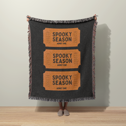 Spooky Season Throw Blanket