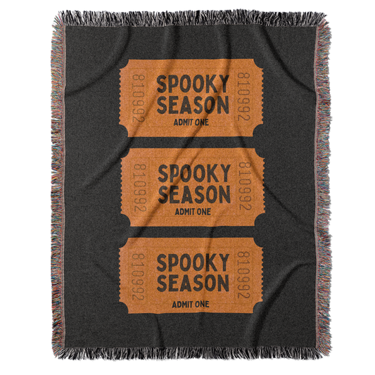 Spooky Season Throw Blanket