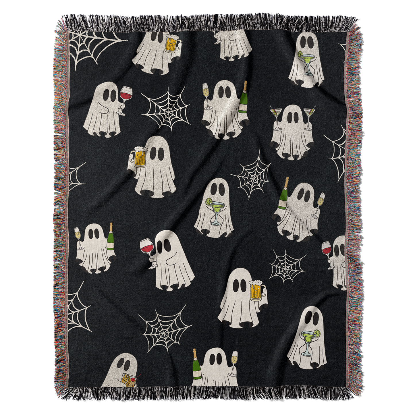 Halloween Ghost Throw Blanket
