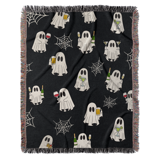 Halloween Ghost Throw Blanket